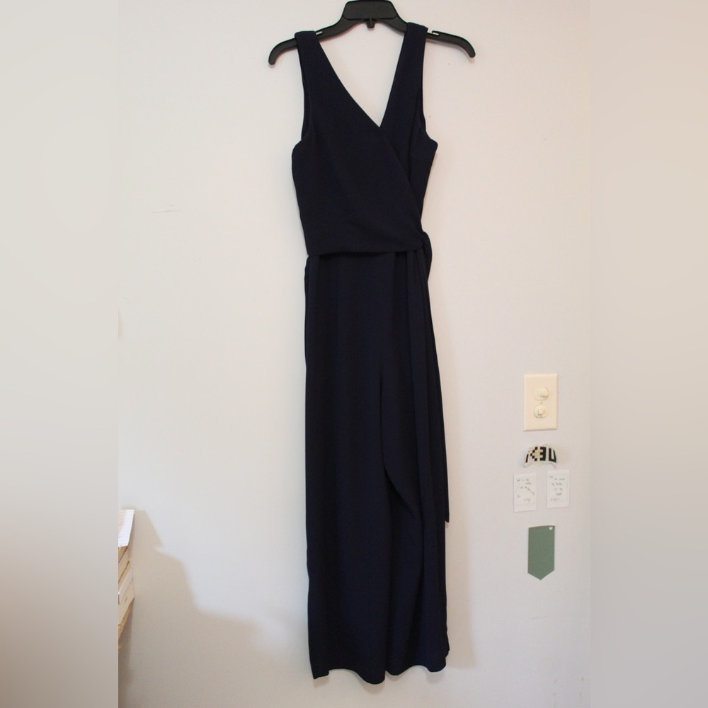 Speechless Navy jumpsuit